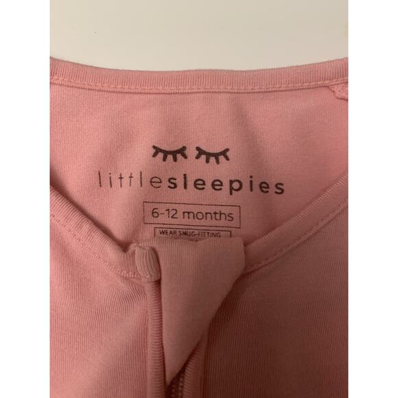 Litlle Sleepies Bamboo Pajama Sleepers Lot of 3 6–12 Months Unisex - Picture 9 of 10